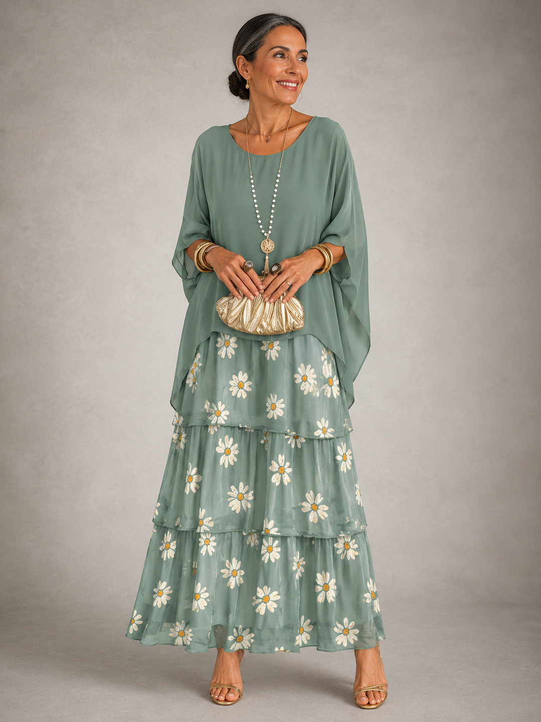NAEL BERLIN | Elegantes Fließendes Maxikleid Lara