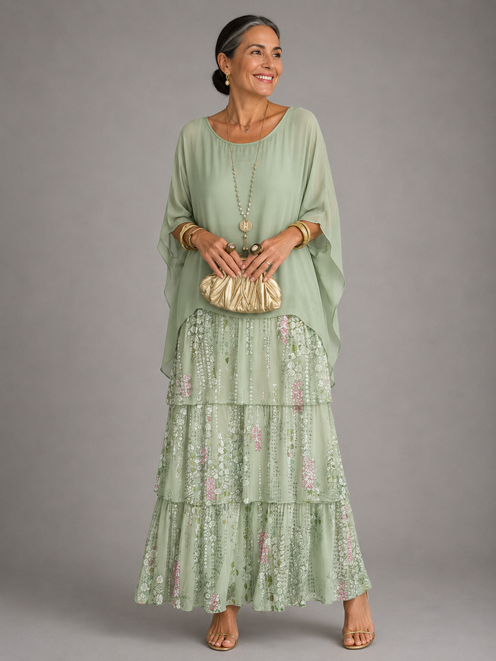 NAEL BERLIN | Elegantes Fließendes Maxikleid Lara