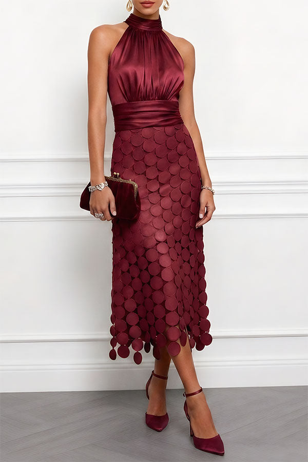 Céline – Elegantes Midikleid für festliche Anlässe