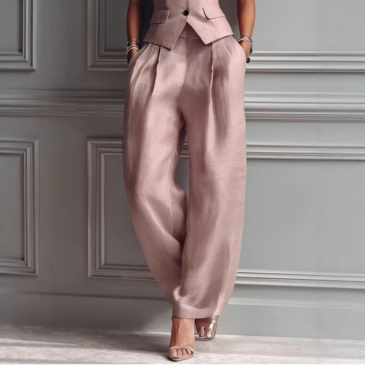 Stella | Zweiteiliges Sommer-Set mit V-Ausschnitt