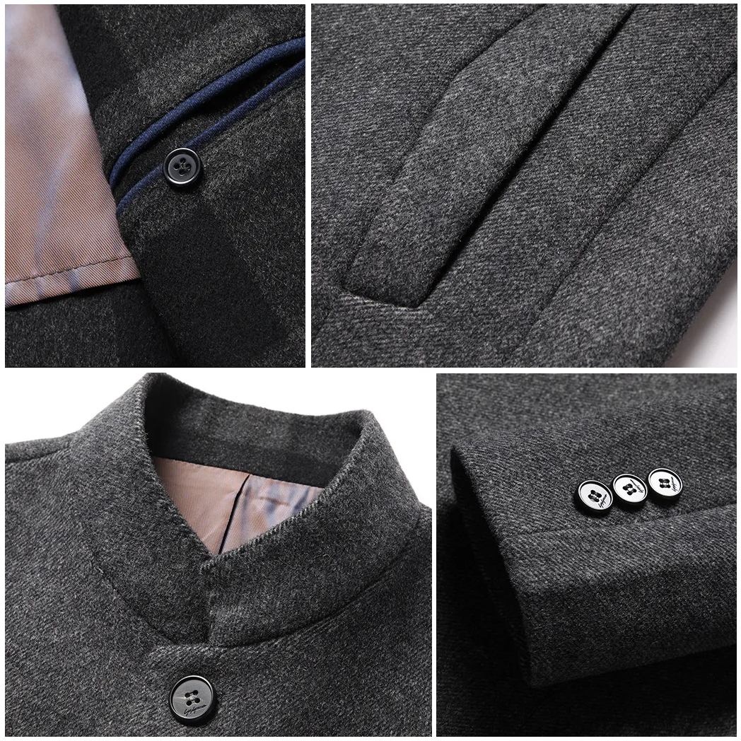 Nael Berlin | Herren Winterjacke Wasserdicht mit Premium-Füllung