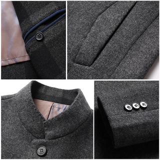 Nael Berlin | Herren Winterjacke Wasserdicht mit Premium-Füllung