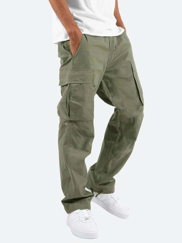 Nael Berlin | Herren Cargo-Hose mit weitem Schnitt – Freizeit & Utility-Hose