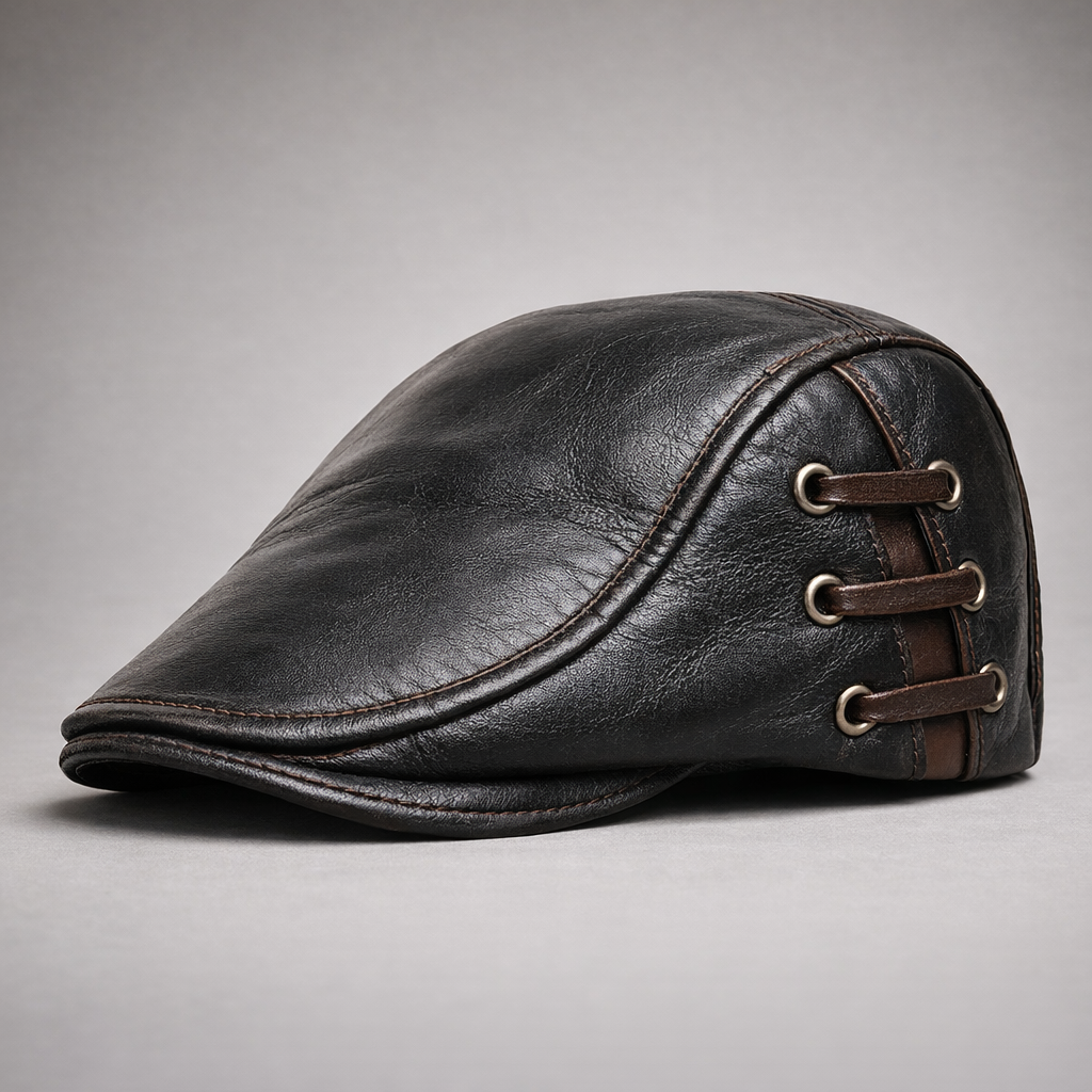 Nael Berlin | Devonshire – Schiebermütze mit Patina-Finish