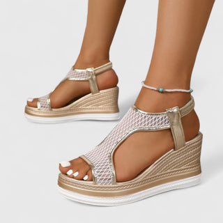 Jessica - Orthopädische Sandalen mit Absatz