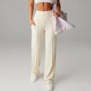 Alba | Hosen mit geradem Schnitt und weitem Bein
