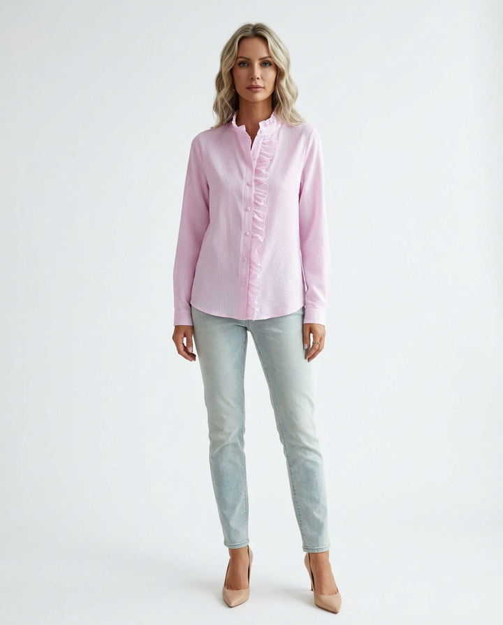 Nael Berlin | Elegante Rüschenbluse