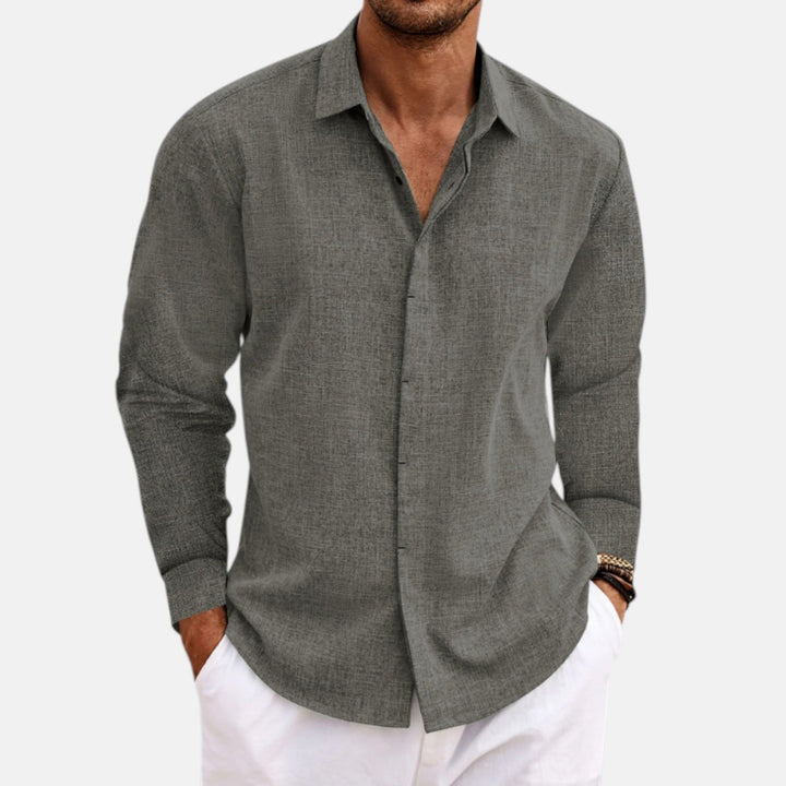 Nael Berlin | Klassisches Leinenhemd