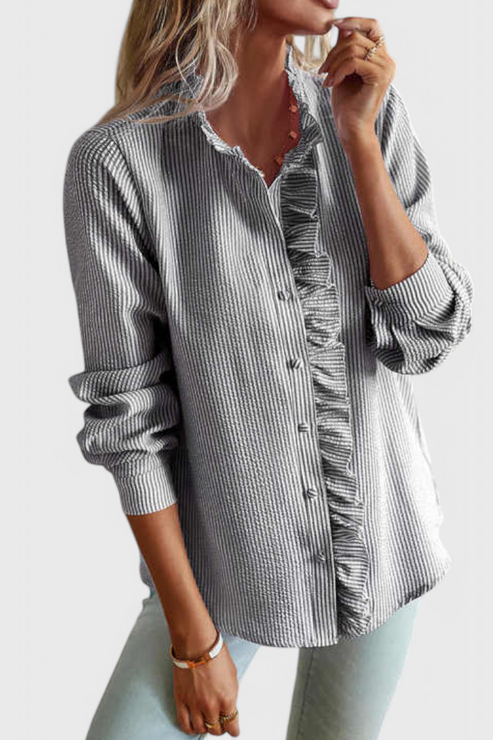 Nael Berlin | Elegante Rüschenbluse