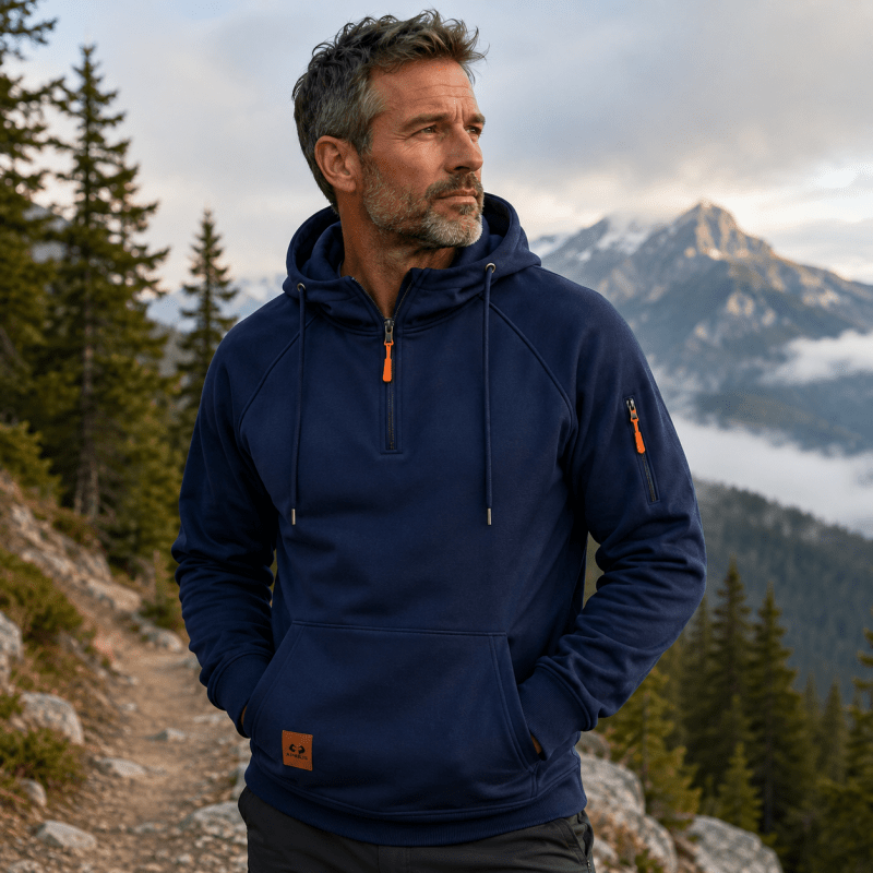 Nael Berlin | Gefütterte Yukon-Sweatjacke für Herren