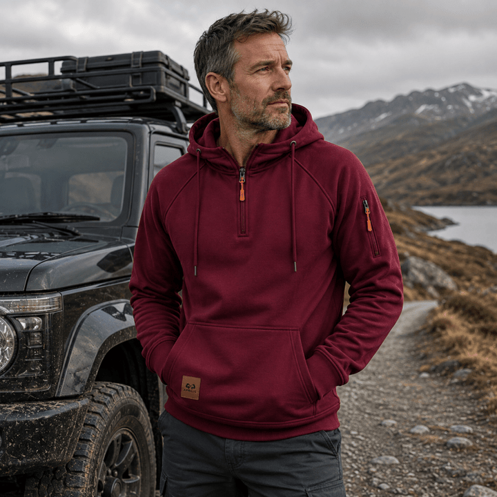 Nael Berlin | Gefütterte Yukon-Sweatjacke für Herren