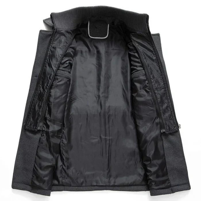 Nael Berlin | Luxuriöser Doppelkragen-Trenchcoat für Herren