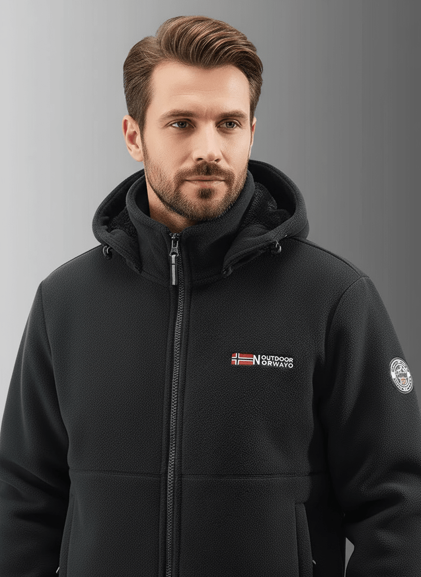 Nael Berlin | Warme Fleecejacke für Herren