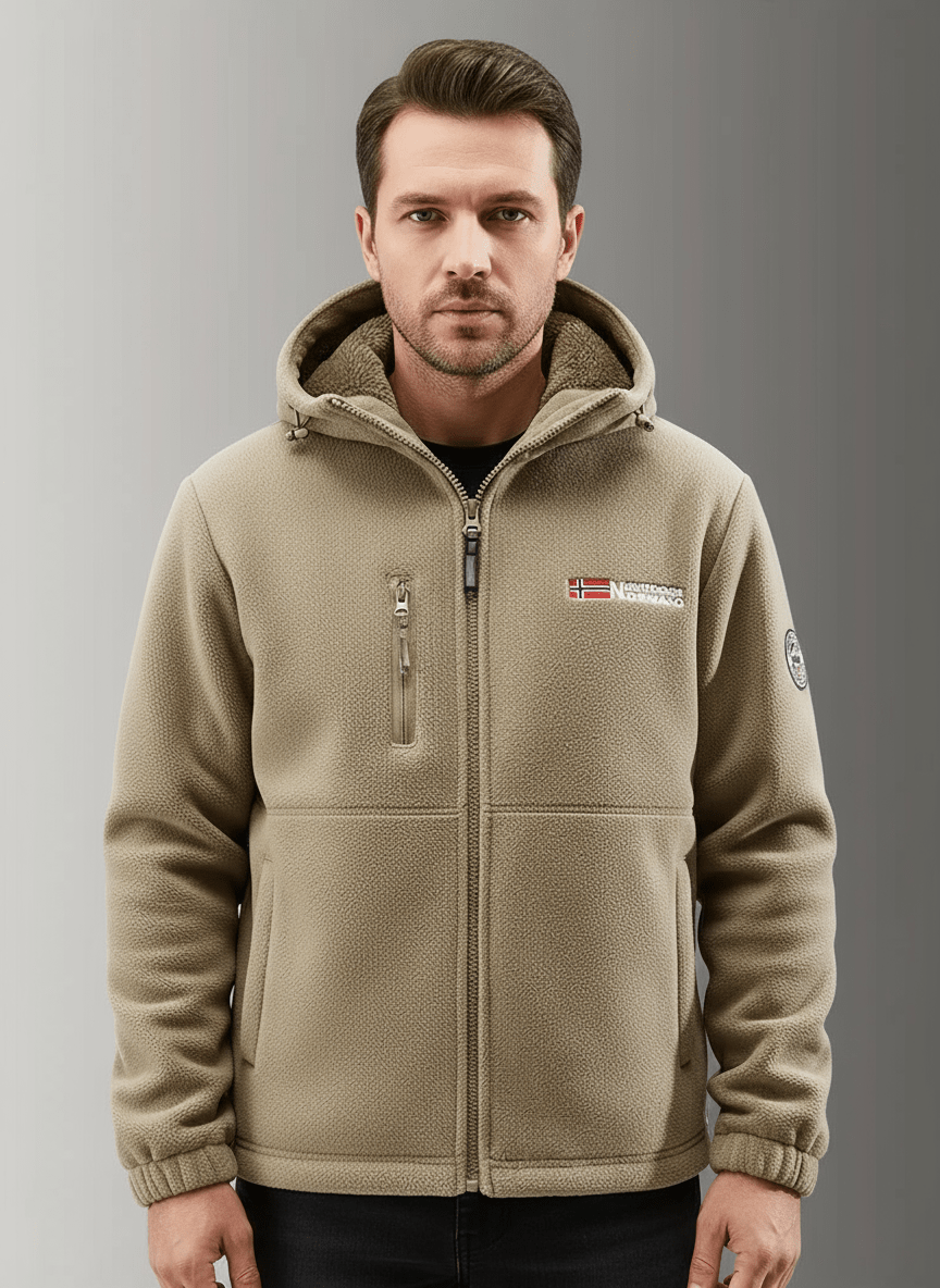 Nael Berlin | Warme Fleecejacke für Herren