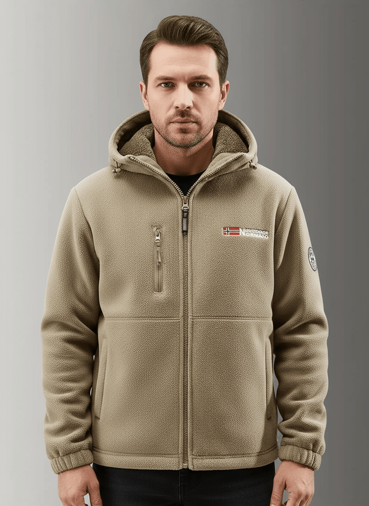 Nael Berlin | Warme Fleecejacke für Herren