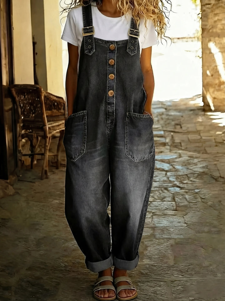 Rocio | Lässiger Denim-Overall