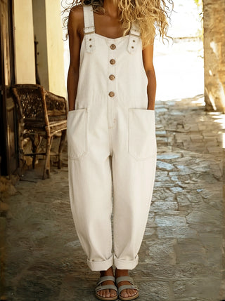 Rocio | Lässiger Denim-Overall