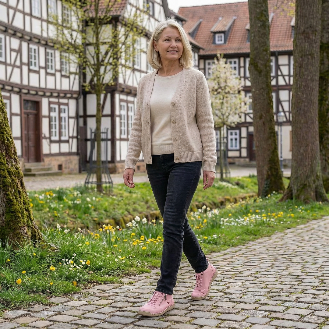 Mila | Komfortable orthopädische Sneakers mit Reißverschluss