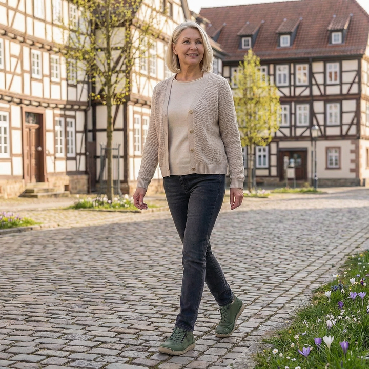 Mila | Komfortable orthopädische Sneakers mit Reißverschluss
