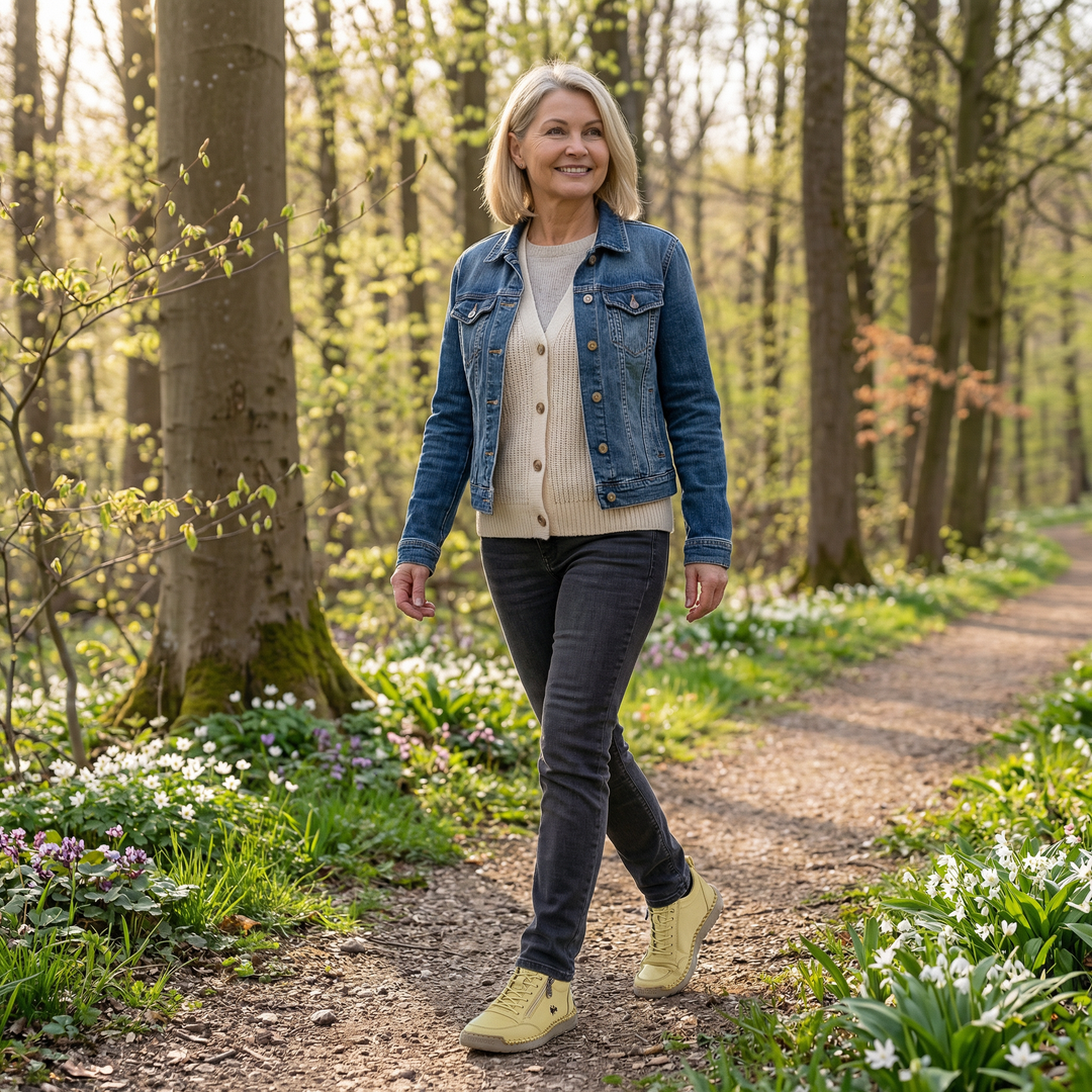Mila | Komfortable orthopädische Sneakers mit Reißverschluss