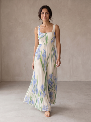 Oriah | Florales A-Linien-Maxikleid