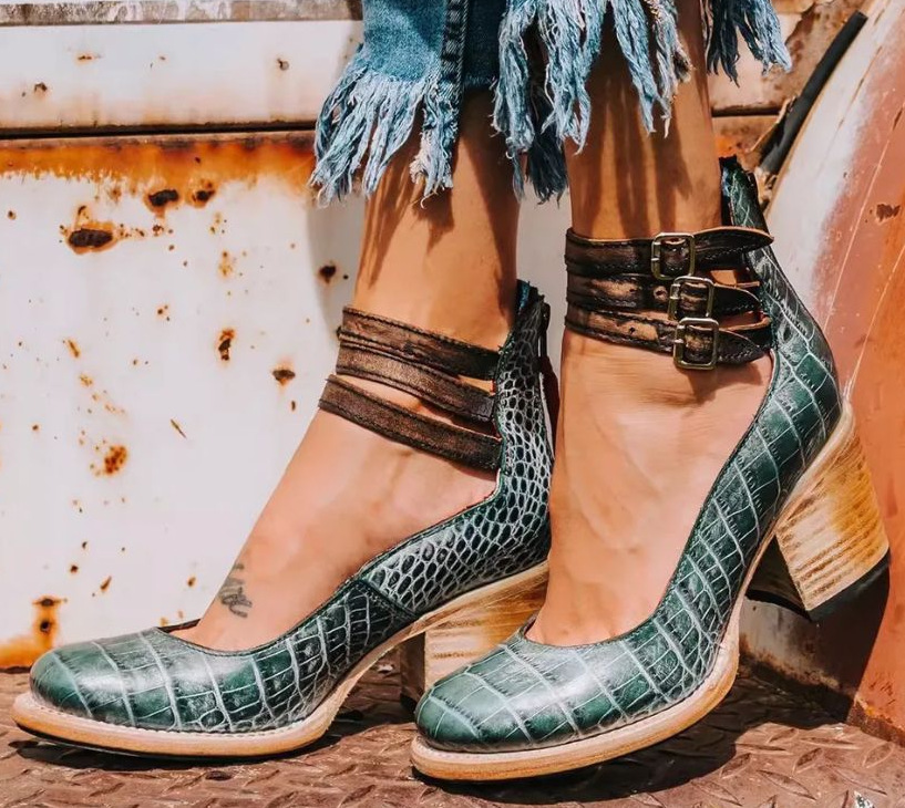 Mirella | Bequeme Leder-Pumps