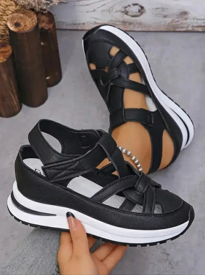 Duna | Bequeme Keilsandalen für Damen