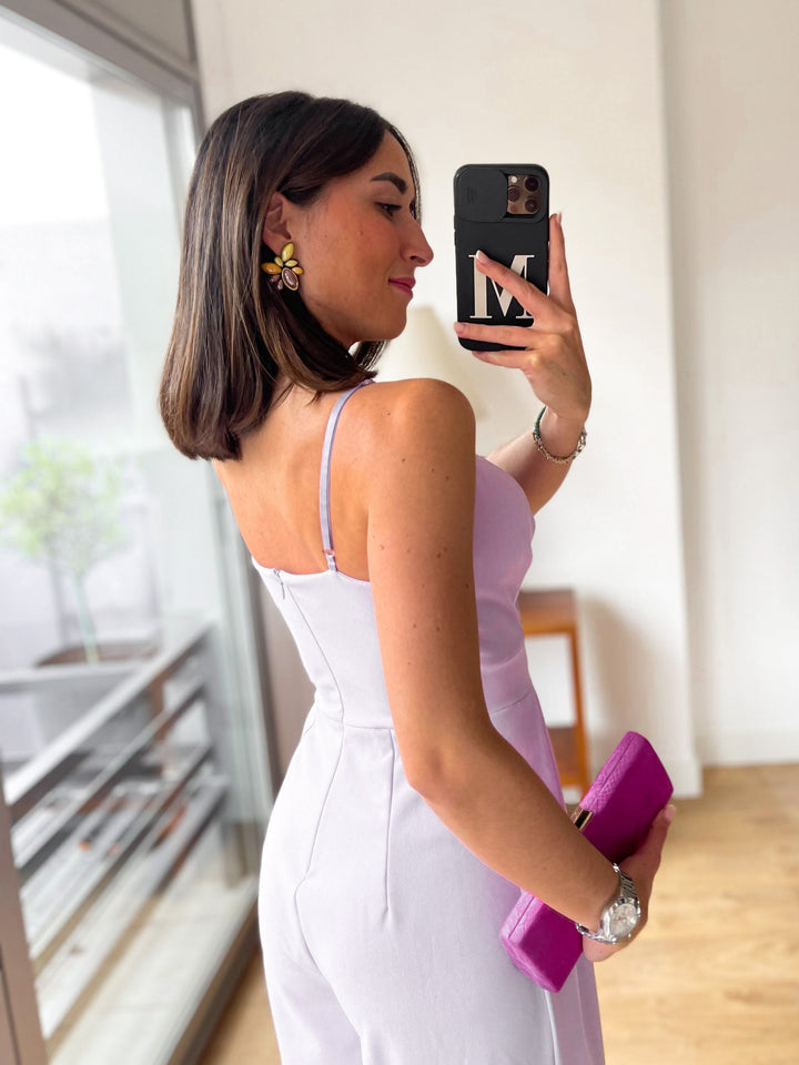 NAEL BERLIN | Jumpsuit mit Herzausschnitt