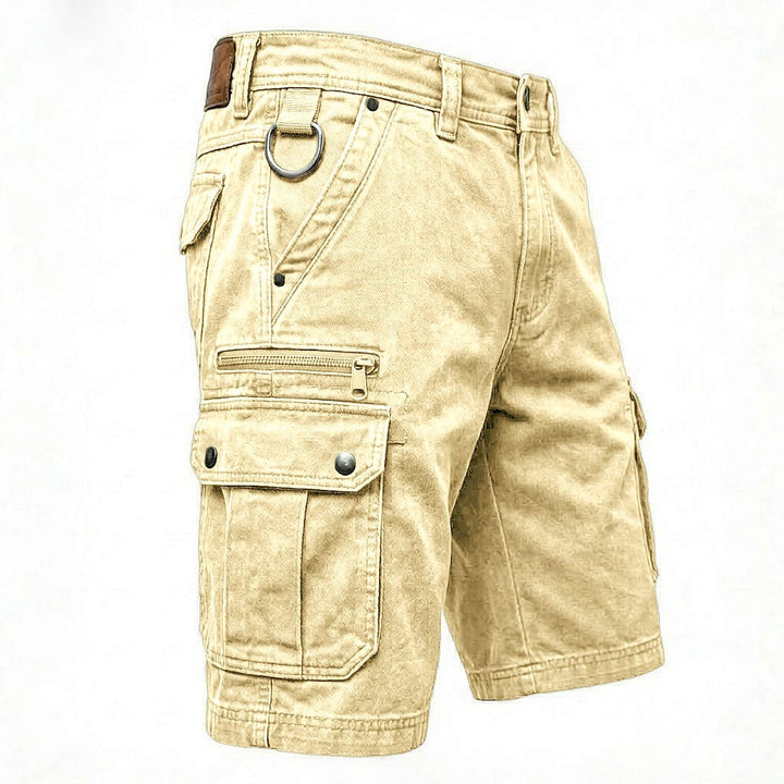 Pieter | Funktionale Denim Cargo Shorts