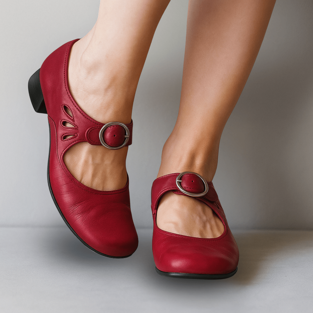 Lorraine – Bequeme Mary-Jane-Schuhe mit Riemchen