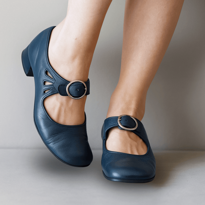 Lorraine – Bequeme Mary-Jane-Schuhe mit Riemchen