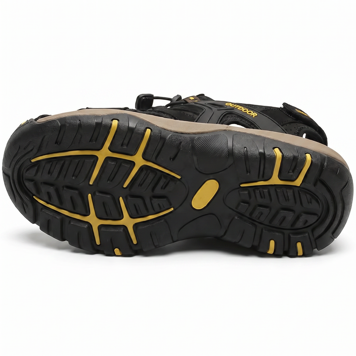 AirTrek — Hybrid-Sportsandalen mit Zehenschutz