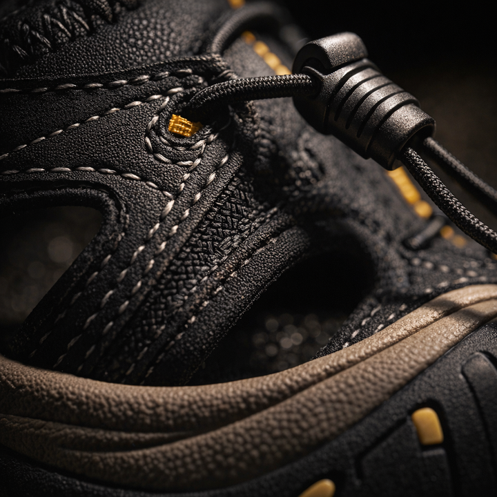 AirTrek — Hybrid-Sportsandalen mit Zehenschutz