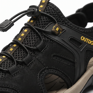 AirTrek — Hybrid-Sportsandalen mit Zehenschutz
