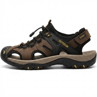 AirTrek — Hybrid-Sportsandalen mit Zehenschutz