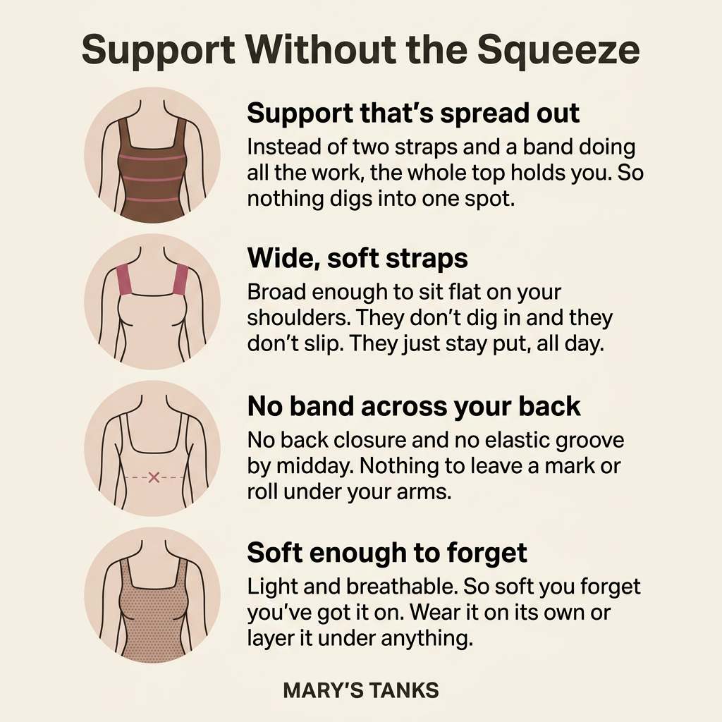 Marielle™ | Built-In Bra Comfort Shaper Tank