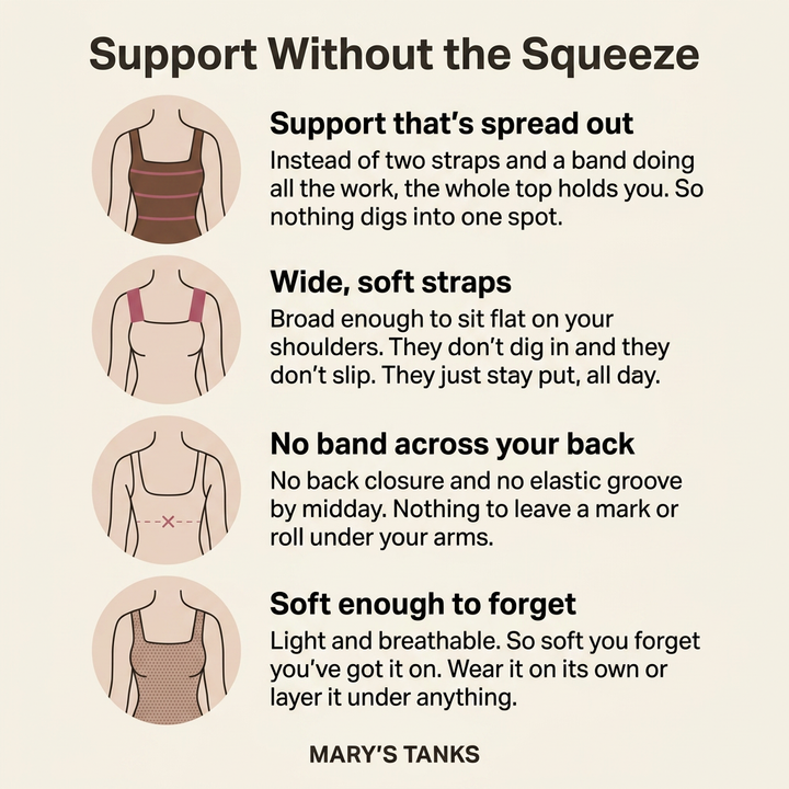 Marielle™ | Built-In Bra Comfort Shaper Tank