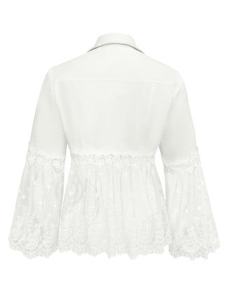 Sunnelace™ | Lace-Panel Jacket