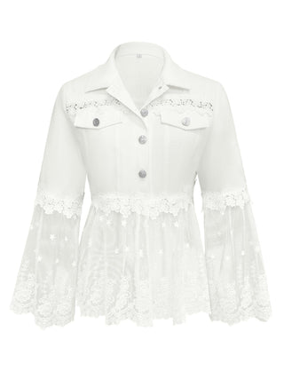 Sunnelace™ | Lace-Panel Jacket