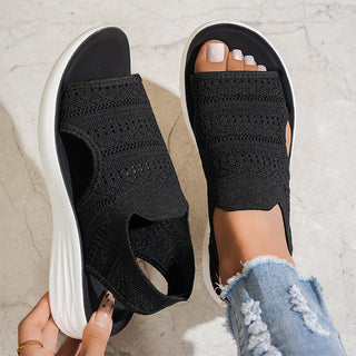 NAEL BERLIN | Anne™ Plateausandalen aus atmungsaktivem Material