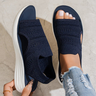 NAEL BERLIN | Anne™ Plateausandalen aus atmungsaktivem Material