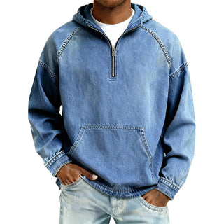 Nael Berlin | Lässiger Denim-Hoodie